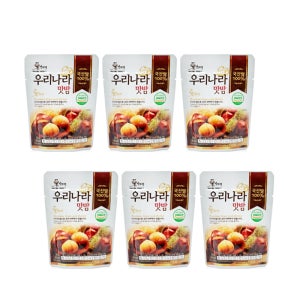 애터미 밤뜨래 우리나라 맛밤 50g 6봉