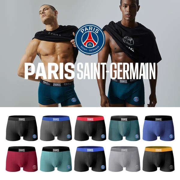남자 팬티 기능성 남성 속옷 드로즈 파리생제르망 시그니쳐 10매입 여행용 파우치