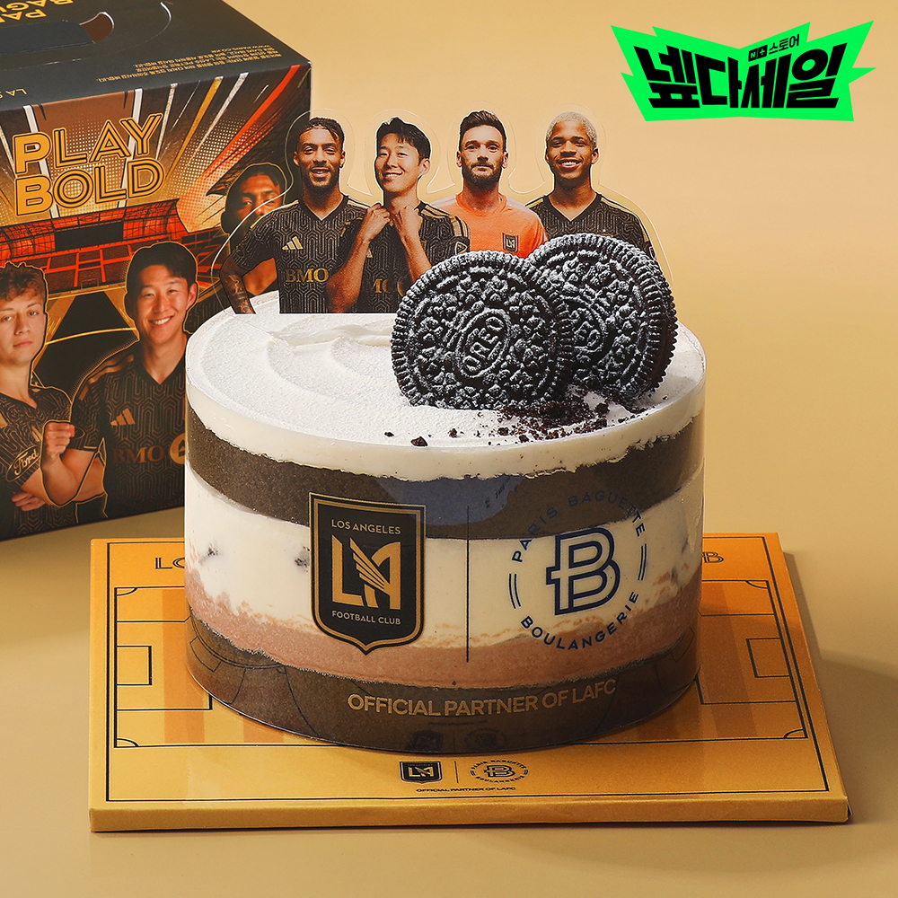 [넾다세일] 파리바게뜨 LAFC 콜라보, LA올레 케이크 (네이버쿠폰 적용시 중복할인 가능) 대표 이미지