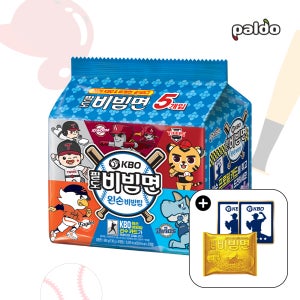 KBO 팔도비빔면 [왼손비빔팀] 130g x 20개(4팩)