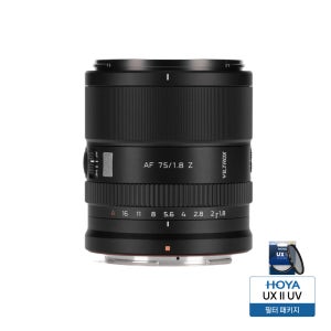 [빌트록스]AF 75mm F1.8 EVO AFS-C LENS Z마운트+호야UX UVII