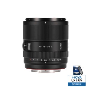 [빌트록스]AF 75mm F1.8 EVO AFS-C LENS 소니E마운트+호야UX UVII