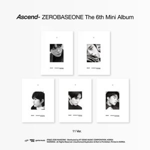 5종세트 제로베이스원 ZEROBASEONE The 6th Mini Album Ascend 11 Ver