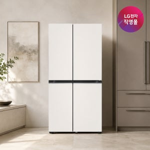 [LG전자 직영]LG 디오스 AI 오브제컬렉션 냉장고 (양문형, 매직스페이스) S834MEE111