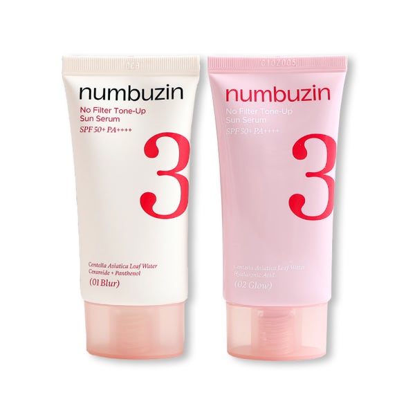 넘버즈인 3번 도자기결 톤업베이지 선크림 50ml 2종