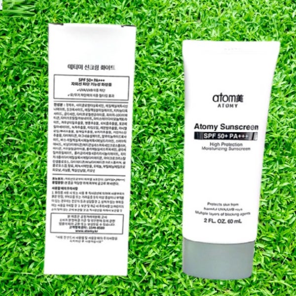 애터미 선크림 화이트 60ml(SPF50+), 1개