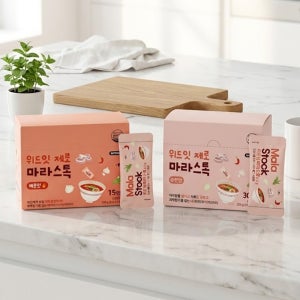 위드잇 마라스톡 순한맛 매운맛 제로우리쌀면, 마라 양념 소스 라면스프 대용