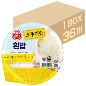 오뚜기 맛있는 오뚜기밥 210g 36개