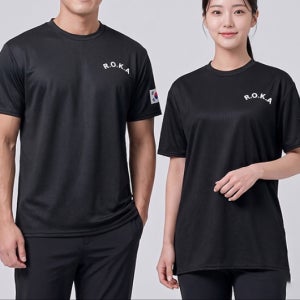 로카 반팔 티셔츠 로카티 ROKA 군인 군대 PX 빅사이즈 반티 밀리터리 단체 체육대회