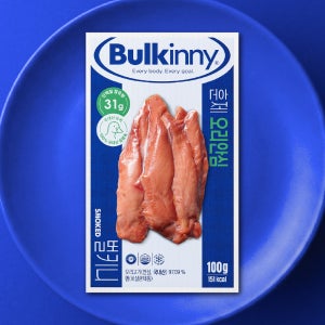 벌키니 훈제 오리 안심 냉동 스팀 100g, 20개