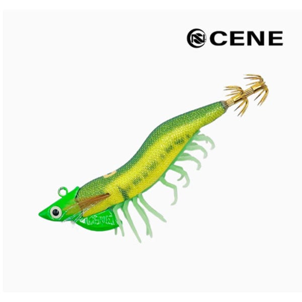 카포스 세네 팁런에기 새우 에기 TR 오동목 무늬오징어 리얼새우 3호 30g