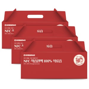 참앤들황토농원 NFC 착즙원액 100% 석류즙 70ml, 90개