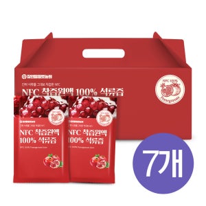 참앤들황토농원 NFC 착즙원액 100% 석류즙 70ml, 210개