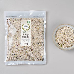 두레생협 유기농 찰진오곡밥(800g) 정월대보름 오곡찰밥
