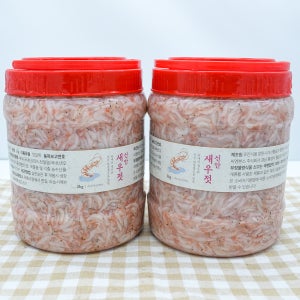 국산 신안 새우젓 추젓 김장 양념 2kg, 2개