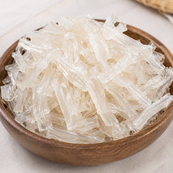 [삼주식품] 청포묵말랭이 햇 동부콩 100% 무첨가 건강식 떡 당면 대용, 250g