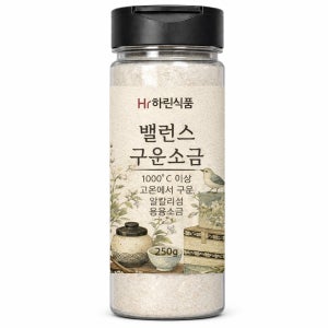 하린식품 국내산 100% 천일 구운 다시마 용융소금 원터치 용기 소금물 200g