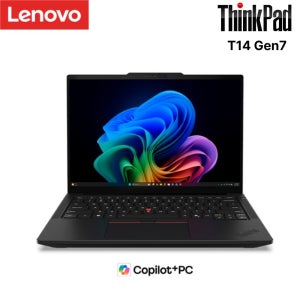 레노버 ThinkPad T14 Gen7 ARL Ultra7-356H RAM16GB SSD512GB FreeDos (21WNS00C00)