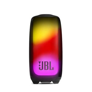 JBL PULSE 5 블루투스 스피커 USB C 충전 IP67 방진 방수 멀티 컬러 LED 탑재 동축 2way 스피커 블랙