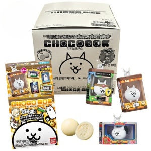 반다이 초콜릿 박스 냥코 대전쟁 피규어 컬렉션 1BOX 14p