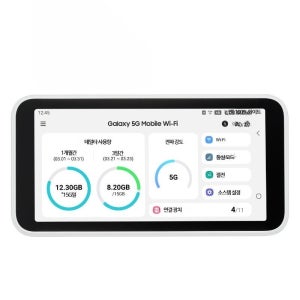 갤럭시 SCR01 5G 모바일 라우터 와이파이 wifi 새상품