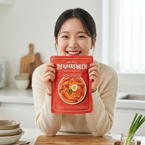 형부떡볶이 매콤로제맛 떡볶이 밀키트 1개