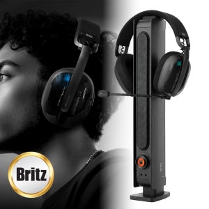 브리츠 KG1100 무선 블루투스 게임 게이밍 헤드셋 + BE-S200U 스텐드 스피커