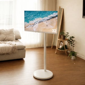 프레미디 스탠무빙 P1 암형식 삼텐바이미 81cm(32인치) FHD QLED tv 중소바이미 이동형티비 삼탠바이미