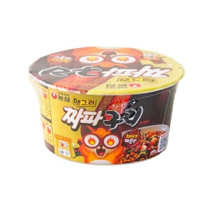 농심 앵그리 짜파구리 큰사발 매운 짜장, 108g, 1개