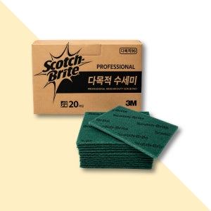 3M수세미 스카치브라이트 96 다목적수세미 대 20개입