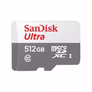 Sandisk 477UQT54 메리 카드 Micro SDHC 512G ULTRA UHS-I