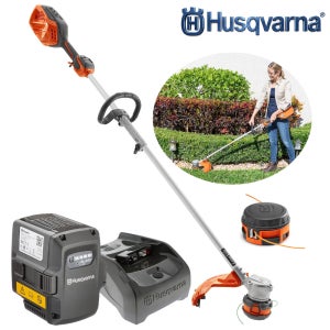 Husqvarna 충전예초기 36V 5.2Ah weed eater 320il 무선예초기
