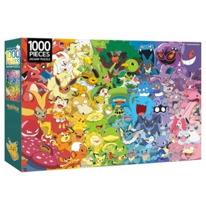 포켓몬스터 직소퍼즐 1000pcs 컬러풀 포켓몬