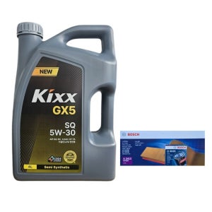 스파크 M300 엔진오일세트 킥스 GX5 5W30 4L 35-2413