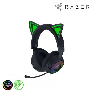 레이저 게이밍 헤드셋 크라켄 키티 V3 PRO 고양이 무선