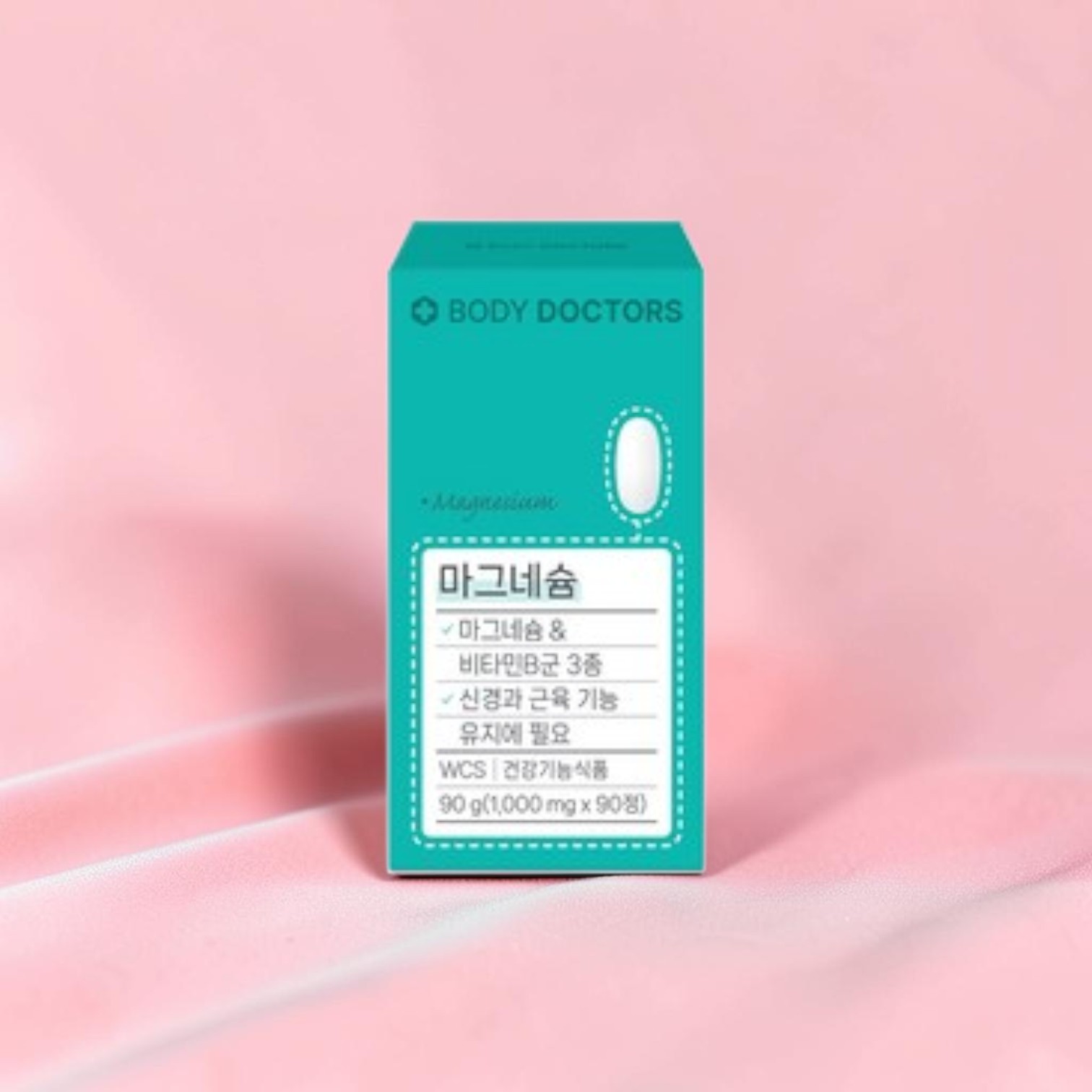 바디닥터스 마그네슘 1000mg x 90정, 1개
