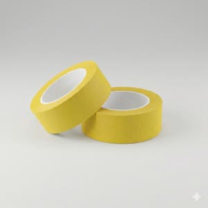 리더스 마스킹테이프 내열 차량 도장 보수용 40m 36개, 24mm, 노랑