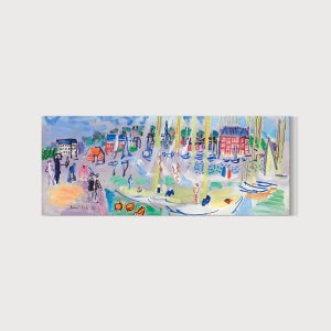 라울 뒤피 명화 인테리어 그림 액자 라울 뒤피_도빌에서의 일요일 캔버스 와이드 중소형