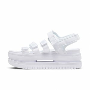NIKE 나이키 아이콘 클래식 여성 통굽 샌들 화이트 DH0223-100