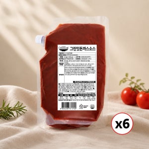 그린잇 돈까스 소스 2kg 대용량 업소용 6개