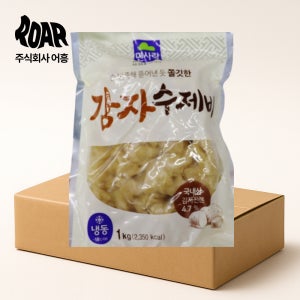 면사랑 감자수제비 1box (1kg x 9봉) 수제비 사리