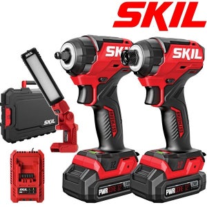 스킬 충전 임팩트 렌치 임팩 드라이버 콤보 12V 세트 CB8629SE20 SKIL