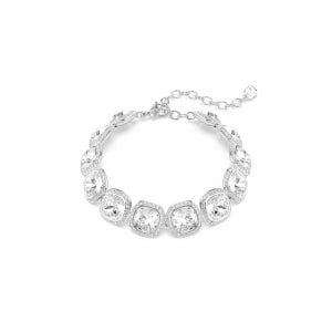 [스와로브스키/본사정품] Una Angelic 로듐 팔찌M 5751558