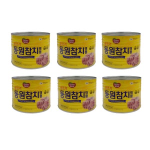 동원참치 라이트 스탠다드, 1.88kg, 6개