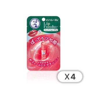 로토제약 멘소래담 립 퐁듀 3.2g 로제핑크, 4개