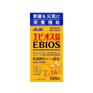 아사히 에비오스 일본 맥주 효모 1200정, 1개