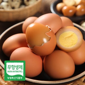 품질보증 구운계란 훈제 구운란 무항생제 1판,2판,3판,4판 60구, 1개