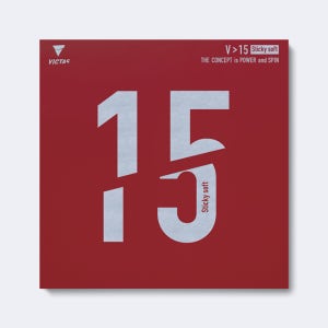 빅타스 탁구러버 V15 스티키소프트 (47.5도) 약점착