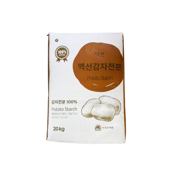 사조동아원 맥선 감자전분 20kg 1포
