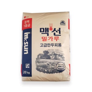 사조동아원 맥선 고급만두피용 밀가루 20kg